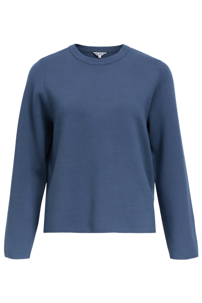OBJREYNARD O-NECK PULLOVER NOOS 23043511 Dark Denim